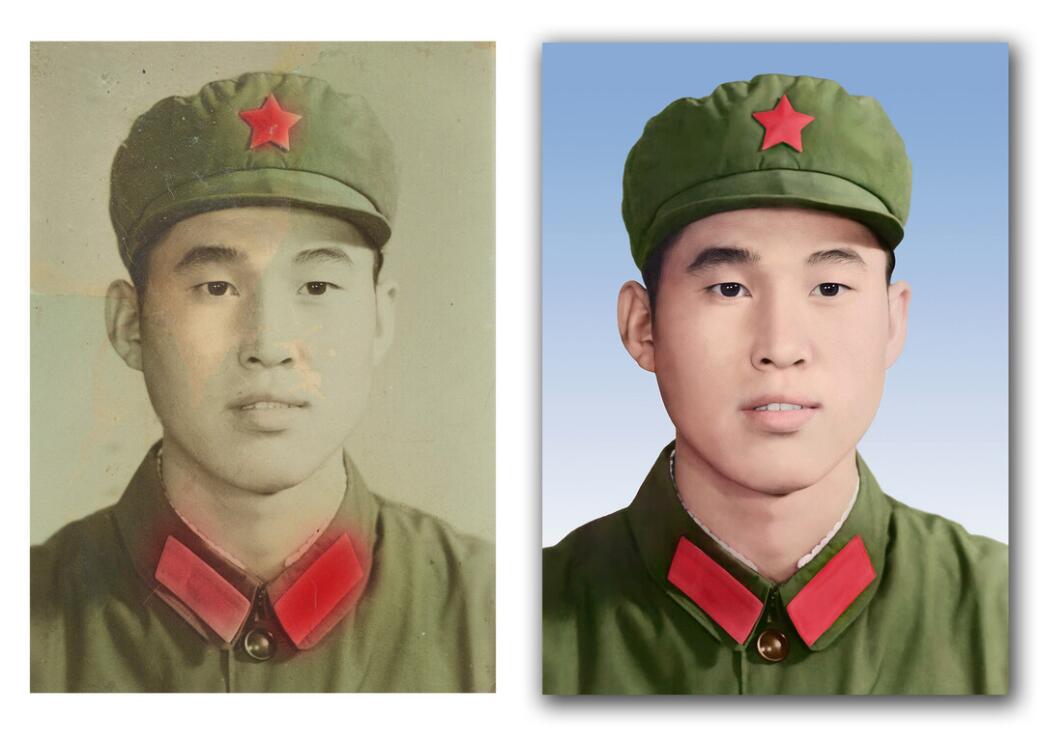 惠水破损照片修复-18